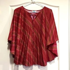 Vintage 70s cape top